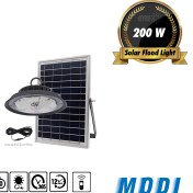 تصویر چراغ آویز خورشیدی 200 وات برند مودی مدل IR-MD74200 MODI Solar Light 200W IR-MD74200