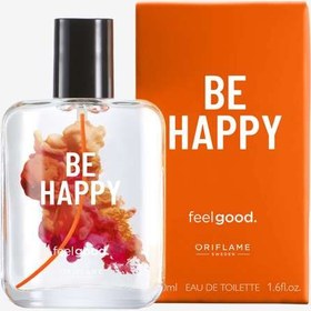 تصویر ادکلن زنانه be happy اوریفلیم-ادوتویلت BE HAPPY EAU DE TOILETTE