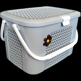 تصویر سبد پیک نیک مدل شیک z2 - صورتی 