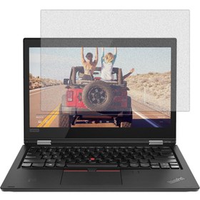 تصویر گلس لپ تاپ لنوو ThinkPad X1 Yoga 3rd Gen مدل نانو هیدروژل مات برند راک اسپیس کد XL 