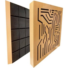 تصویر پنل آکوستیک SILENT Azteka WOOD 