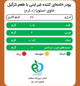 تصویر کریمر غیر لبنی با پودر شیر نارگیل پپتینا بسته 10 ساشه‌ای 