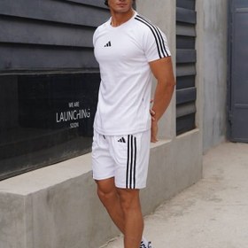 تصویر ست ورزشی بیسکوییتی مردانه adidas 