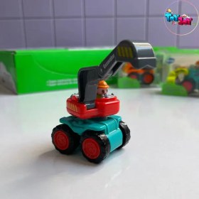 تصویر بیل مکانیکی کودک هولا مدل Excavator کد 3116B Hola Construction Truck – Excavator
