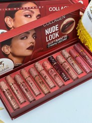 تصویر پک رژلب مایع ۱۲عددی گلاریس 