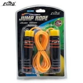 تصویر طناب ورزشی بدن سازی Cima مدل CM - J589 ( نارنجی - مشکی ) 