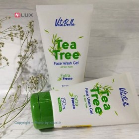 تصویر ژل شستشوی صورت ویتابلا حجم 150 میلی لیتر Vitabella TEA TREE Face Wash Gel 150ml