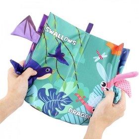 تصویر مجموعه 3 عددی کتاب پارچه ای جغجغه ای سوببر Sobebear 