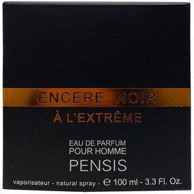 تصویر ادوپرفیوم مردانه پنسیس مدل لالیک اکستریم Pensis Men’s Eau de Parfum Encre Noire Extreme حجم 100 میل Encre Noire Extreme