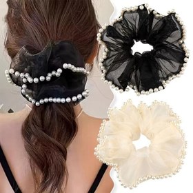 تصویر کش اسکرانچی مرواریدی - محدود 