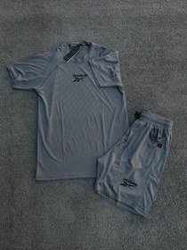 تصویر ست تیشرت و شلوارک پارچه پارما 