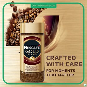 تصویر نسکافه گلد نستله روسی اصل شیشه 200 گرمی – Nescafe 