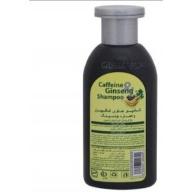تصویر شامپو کافئین و عصاره جنسینگ ا Caffeine shampoo and ginseng extract Caffeine shampoo and ginseng extract