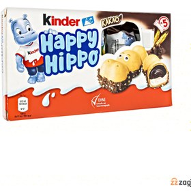 تصویر شکلات هپی هیپو کیندر بسته 5 عددیkinder ا kinder happy hippo kinder happy hippo