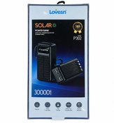 تصویر پاوربانک خورشیدی LOVESN مدل P302 ظرفیت ۳۰ هزار 