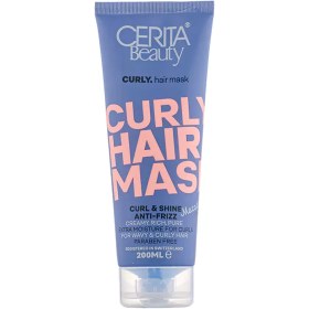 تصویر ماسک موهای فر سریتا حجم 200 میلی لیتر Cerita Curly Hair Mask 200ml