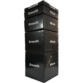 تصویر سافت باکس60در60 کراسفیت 30سانت 