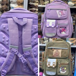 تصویر کوله وارداتی طرح کرومی |کاپی بارا - ک 