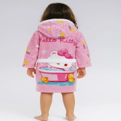 تصویر حوله پالتویی بچگانه POODIRAN مدل کیتی سایز 80 