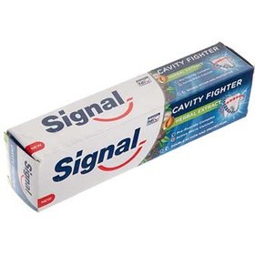 تصویر خمیر دندان ضد پوسیدگی گیاهی سیگنال 100 میلی لیتر Signal Cavity Fighter