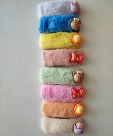 تصویر گل سر پولیشی عروسکی کد 21 