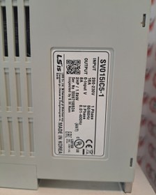 تصویر درایو ورودی تکفاز 1/5 کیلووات iC5 ال اس Drive iC5 1.5 KW 1AC LS