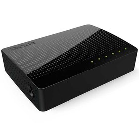 تصویر سوییچ شبکه تندا مدل SG105 ظرفیت ۵ پورت گیگابیت 