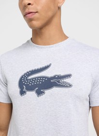 تصویر تی‌شرت گردن‌گرد ضروری برند Lacoste Essential Crew Neck T-Shirt