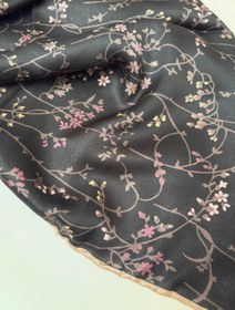 تصویر روسری ابریشم گل ریز Scarf