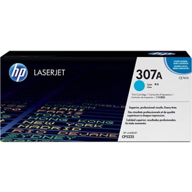 تصویر تونر لیزری اچ پی مدل 307 A CE742A 307A Yellow LaserJet Toner Cartridge