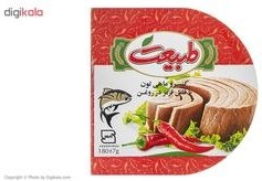 تصویر کنسرو ماهی تن با فلفل قرمز در روغن طبیعت - 180 گرم 