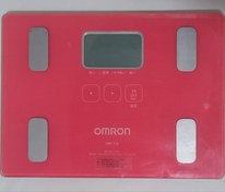 تصویر ترازو هوشمند وزن ،چربی،BMI و کالری ، مارک امرون ژاپن OMRON HBF-216(مونتاژ چین) استوک ژاپن 