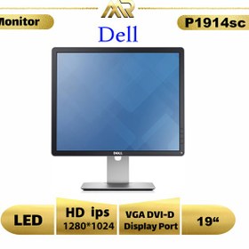 تصویر مانیتور استوک دل P1914Sc پنل IPS سایز 19 اینچ 