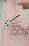 تصویر پارچه گیپور دانتل کشی 