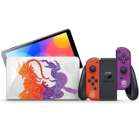 تصویر خرید نینتندو سوییچ اولد - نسخه محدود بازی Pokémon Scarlet & Violet Nintendo Switch OLED - Pokémon Scarlet & Violet Limited Edition