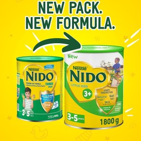 تصویر Nido Nestle Nido Little Kids 3+ Growing Up Milk Powder Tin For Toddlers 3-5 Years 1800G Pack Of 1 - ارسال 10 الی 15 روز کاری 