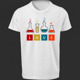 تصویر تی شرت طرح Love Chemistry -2 