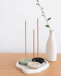 تصویر جا عودی هرمی دکوری سنگ مصنوعی 