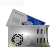 تصویر منبع تغذیه سوئیچینگ فن دار 24 ولت 20 آمپر برند Edisun 