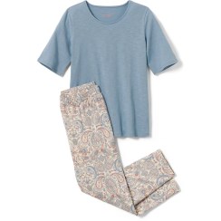 تصویر ست تیشرت و شلوار کوتاه راحتی زنانه چیبو 