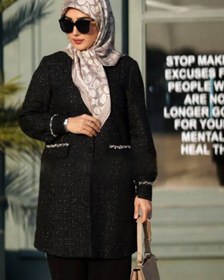 تصویر پالتو مجلسی شانل - 44-46-48 