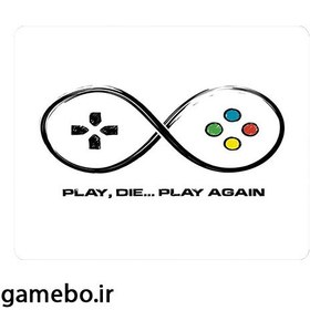 تصویر ماوس پد طرح گیمر کدMP1008 