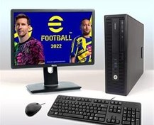 تصویر پک سیستم کامل مینی کیس کامپیوتر جهت گیم نت و گیمینگ با مانیتوربا گارانتی 6 ماهه 