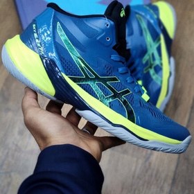 تصویر کفش والیبال آسیکس مدل Asics Sky Elite FF 2 سبز 