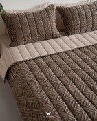 تصویر روتختی چهار فصل مدل Maison Royale رنگ موکا 