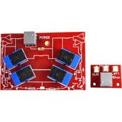 تصویر ست کامل دسته کنترل ربات K4 دو موتوره 