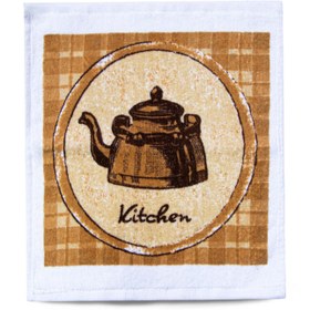 تصویر حوله دستی 30*30 آنتیک 