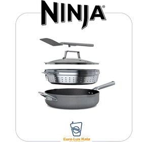 تصویر ماهی تابه نینجا مدل CW102 - آبی Frying Pan