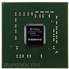 تصویر چیپ گرافیک لپ تاپ Geforce GF-GO7200-B-N-A3 ریبالی 