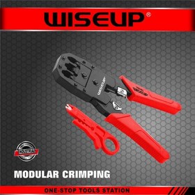 تصویر سوکت زن وایزاپ 040401 Wiseup MODULAR CRIMPING 